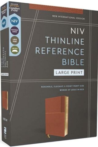 9780310462668 Thinline Reference Bible Large Print Comfort Print