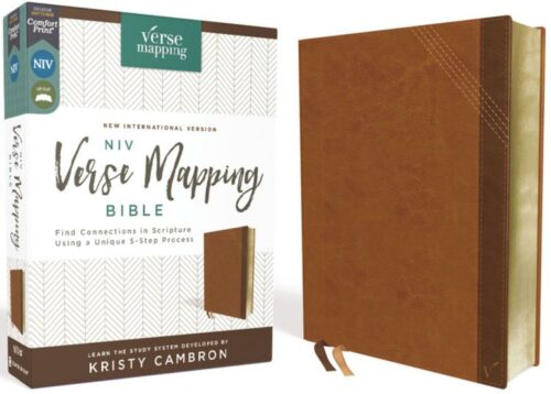 9780310454571 Verse Mapping Bible Comfort Print