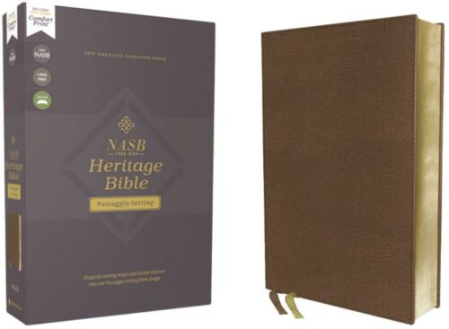 9780310456469 Heritage Bible Passaggio Setting 1995 Text Comfort Print