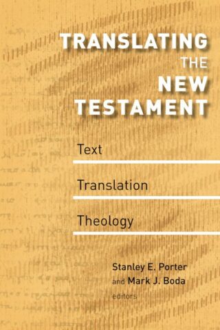 9780802863775 Translating The New Testament