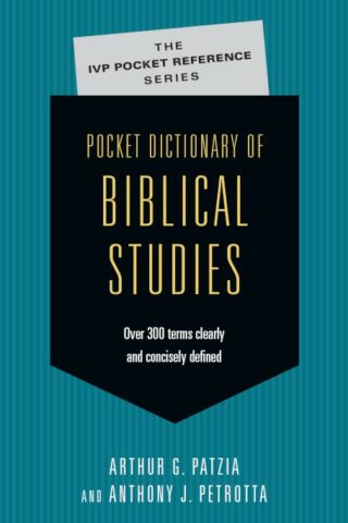 9780830814671 Pocket Dictionary Of Biblical Studies