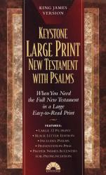 9780834003415 Large Print New Testament With Psalms