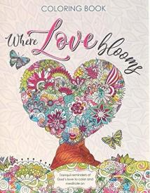 9781432133290 Where Love Blooms Coloring Book