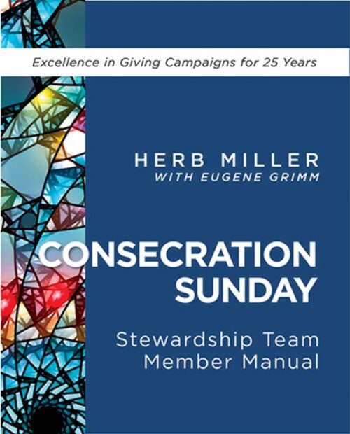 9781791024048 Consecration Sunday Stewardship Team Member Manual (Revised)