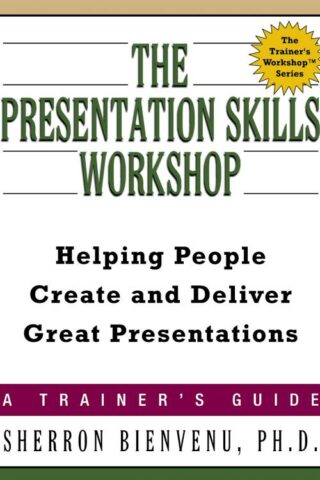 9780814474334 Presentation Skills Workshop A Trainers Guide (Teacher's Guide)