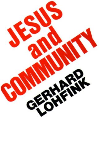 9780800618025 Jesus And Community