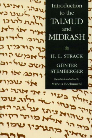 9780800625245 Introduction To The Talmud And Midrash