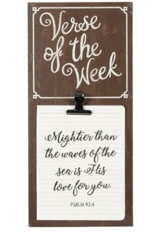 096069167303 Verse Week Message Board (Plaque)