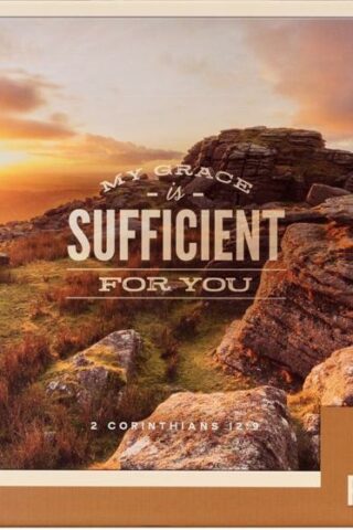 1220000134485 My Grace Is Sufficient Sunset 500 Piece (Puzzle)