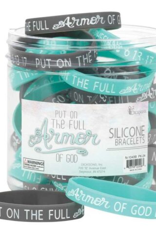 603799225083 Put On The Full Armor Silicone (Bracelet/Wristband)