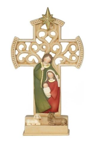 603799332392 Cross With Holy Family