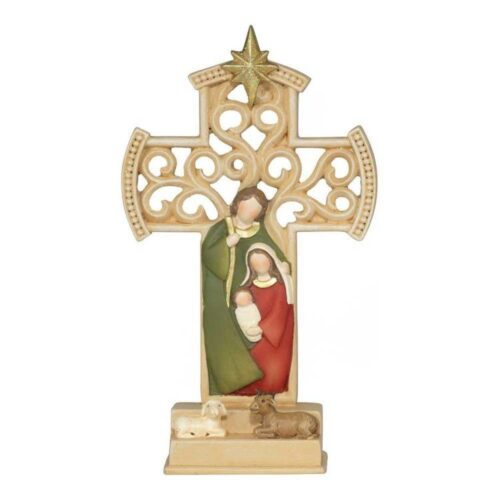 603799332392 Cross With Holy Family