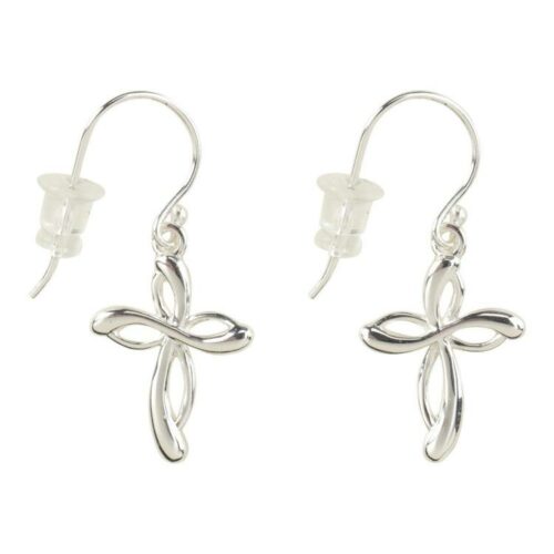 603799783545 Ribbon Cross (Earring)