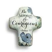 638713453174 Storng And Courageous Artful Cross Token