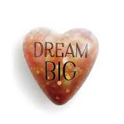 638713463364 Dream Big Art Heart Token