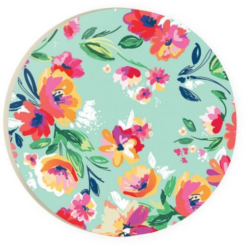 656200222256 Flowers Coaster Single