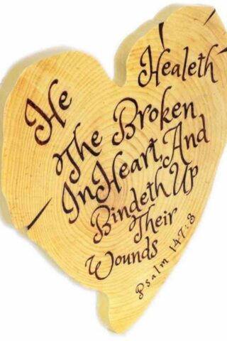 6688671147374 Tree Heart Heal (Plaque)