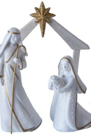 696322271893 Nativity Set Of 3 Mini