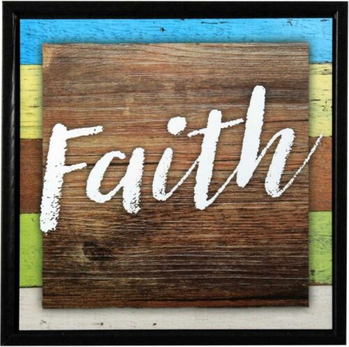 737682086793 Faith (Plaque)