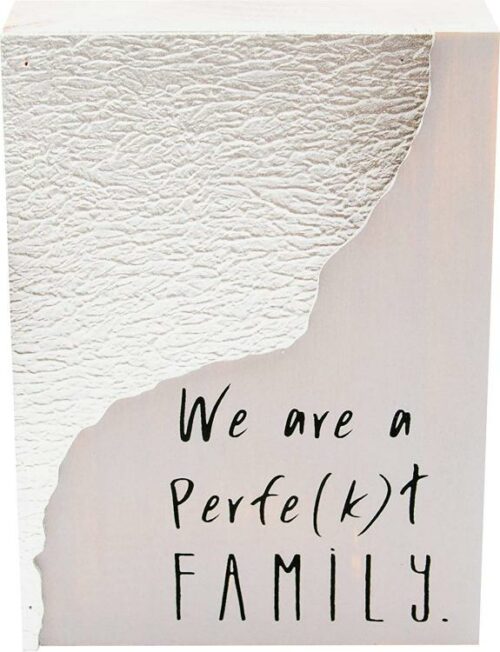 767722500538 Wabi Sabi Perfekt Family (Plaque)