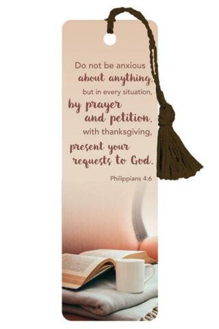 886083596643 Do Not Be Anxious Tassel Bookmark