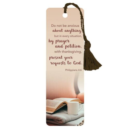 886083596643 Do Not Be Anxious Tassel Bookmark