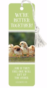 886083596773 Were Better Together Tassel Bookmark