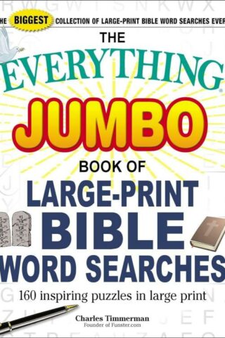 9781507210611 Everything Jumbo Book Of Large Print Bible Word Searches (Large Type)