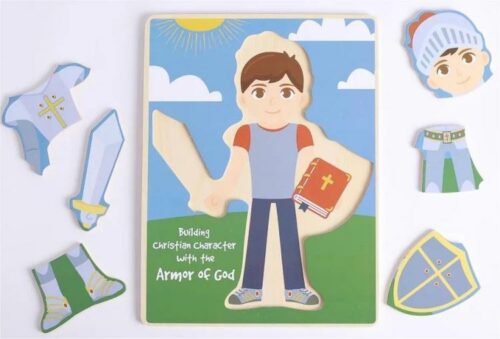 788200524457 Armor Of God Build A Kid Boy (Puzzle)