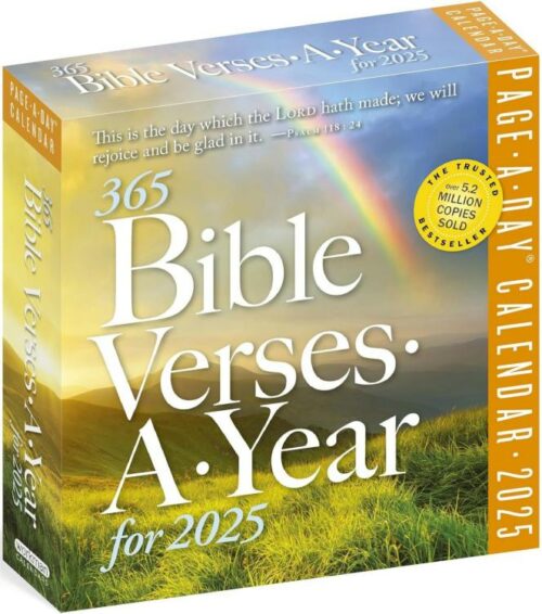 9781523525393 365 Bible Verses A Year For 2025