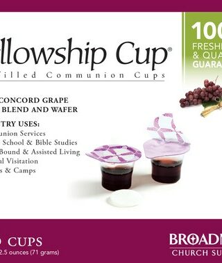 081407014005 Fellowship Prefilled Communion Cups