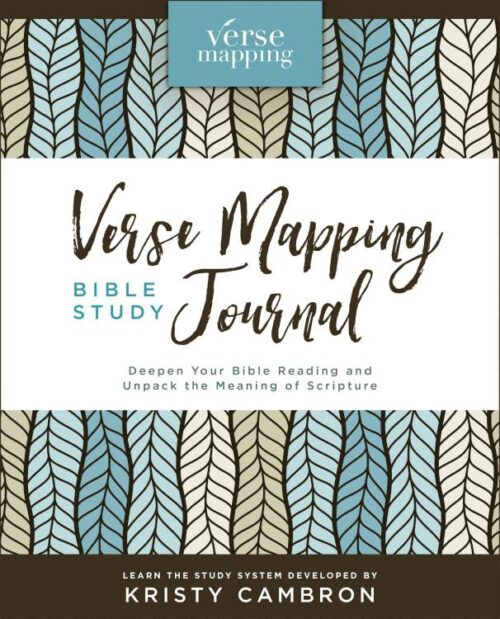 9780310124016 Verse Mapping Bible Study Journal