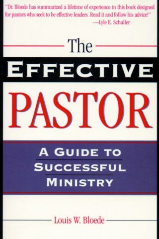 9780800627874 Effective Pastor : A Guide To Successful Ministry