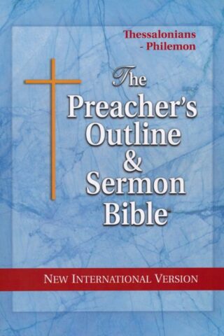 9781574070859 1 Thessalonians-Philemon NIV Preacher Edition (Student/Study Guide)