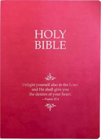 9798887691770 KJVER Delight Yourself In The Lord Life Verse Edition Bible Large Print-