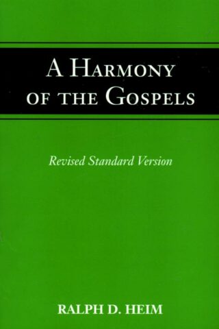 9780800614942 Harmony Of The Gospels