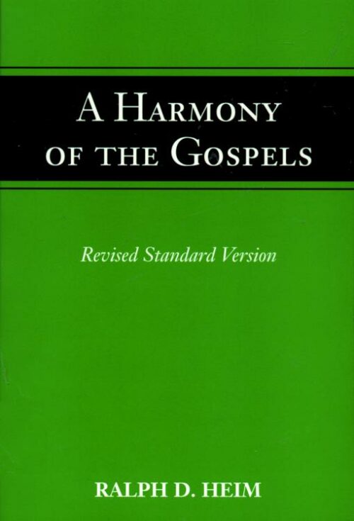 9780800614942 Harmony Of The Gospels