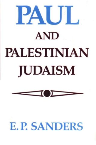 9780800618995 Paul And Palestinian Judaism