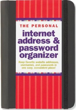 9781441303257 Personal Internet Address And Password Organizer