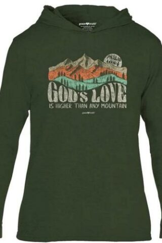 612978636541 Grace And Truth Gods Love Hooded (Large T-Shirt)