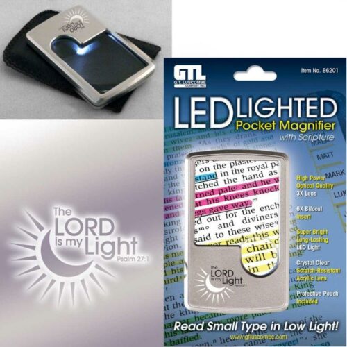 634989862016 LED Lighted Pocket Magnifier