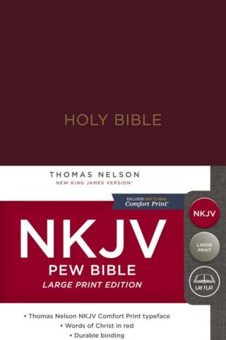 9780718095635 Pew Bible Large Print Edition Comfort Print