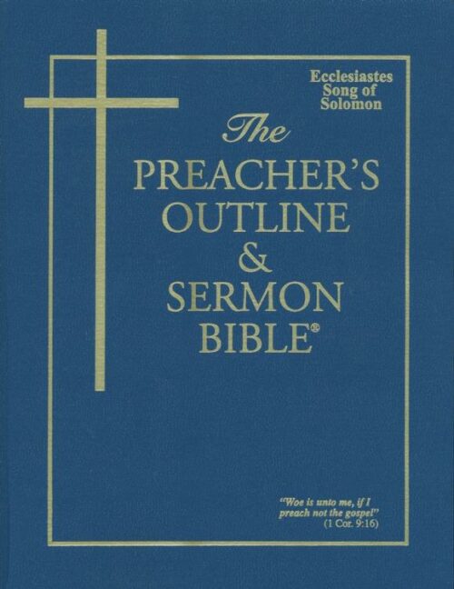 9781574072556 Ecclesiastes Song Of Solomon KJV Preacher Edition