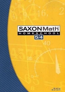 9781591413479 Saxon Math 54 Complete Home School Kit