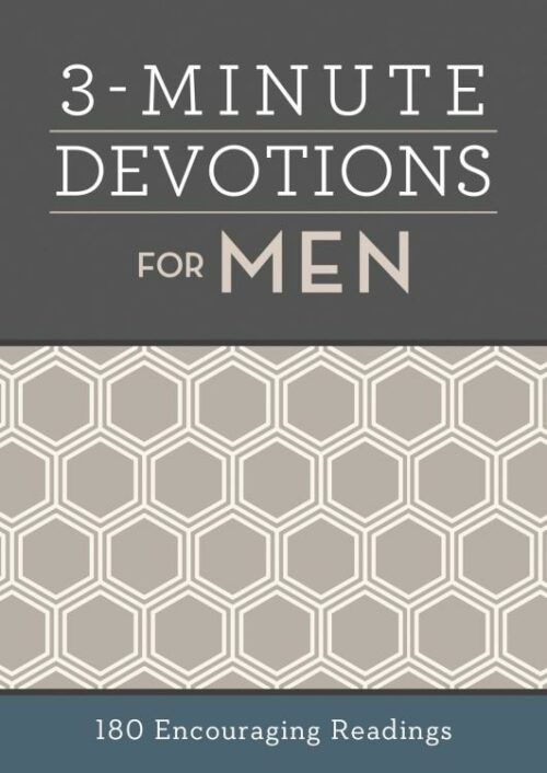 9781683222507 3 Minute Devotions For Men