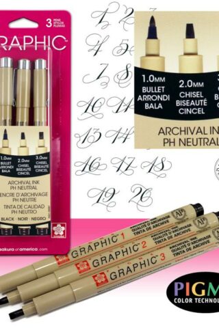 053482388814 Pigma Micron Graphic 3 Pack