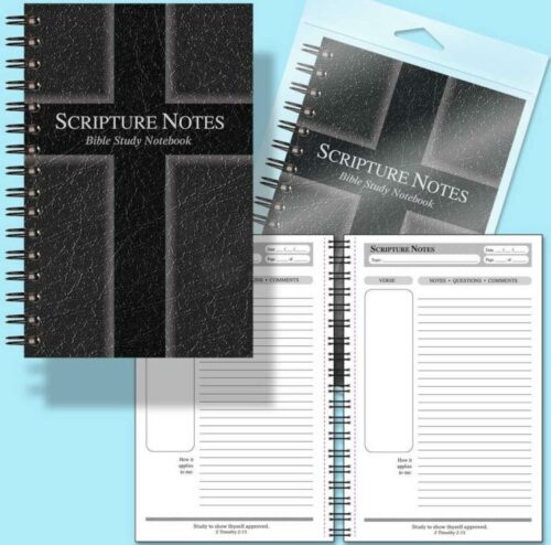 0634989819010 Scripture Notes Bible Study Notebook