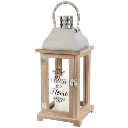 096069575320 Bless Home Candle Lantern