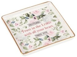 1220000130043 Trust In The Lord Trinket Tray