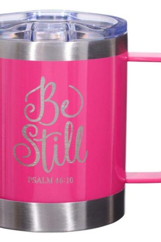 1220000137868 Be Still Camp Style Stainless Steel Psalm 46:10